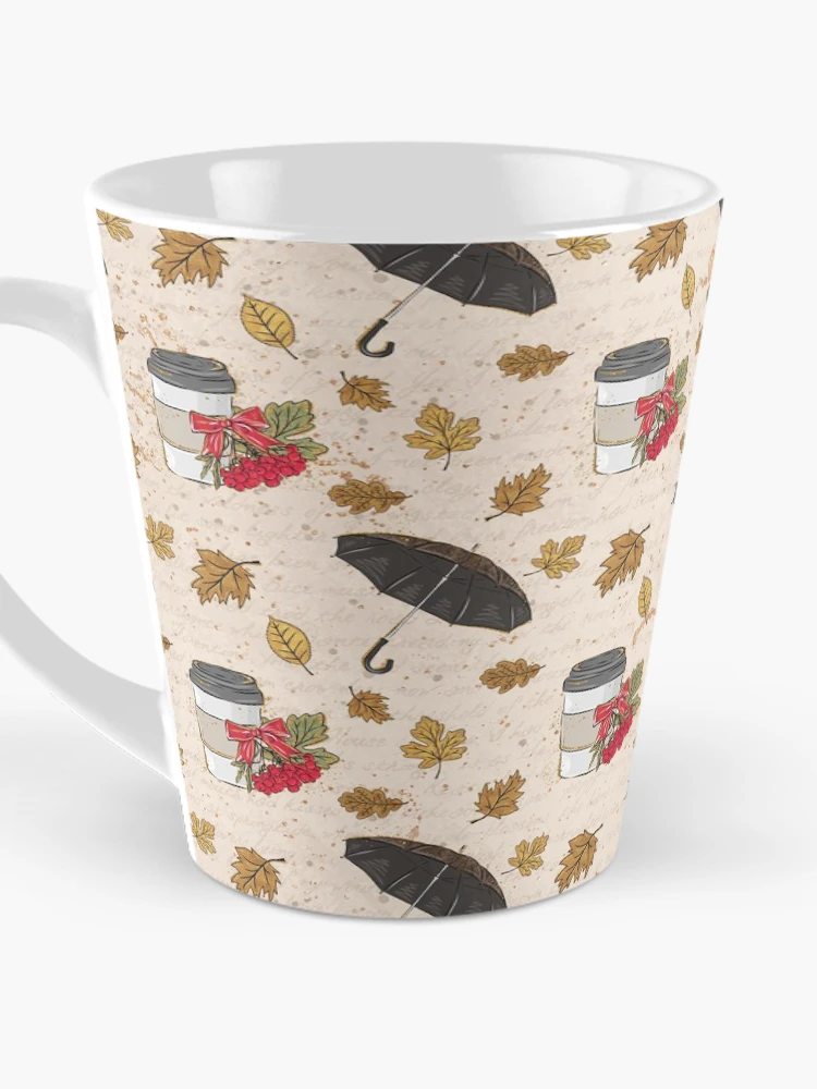 Thumbnail 3 of 4, Coffee Mug, Fall Pattern designed and sold by thepatternshop.