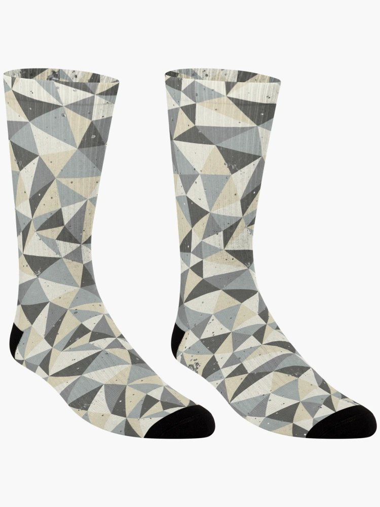 Thumbnail 3 of 5, Socks, Fall Style Tile Pattern designed and sold by thepatternshop.
