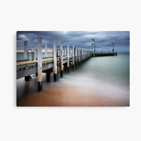 Safety Beach Jetty Canvas Print