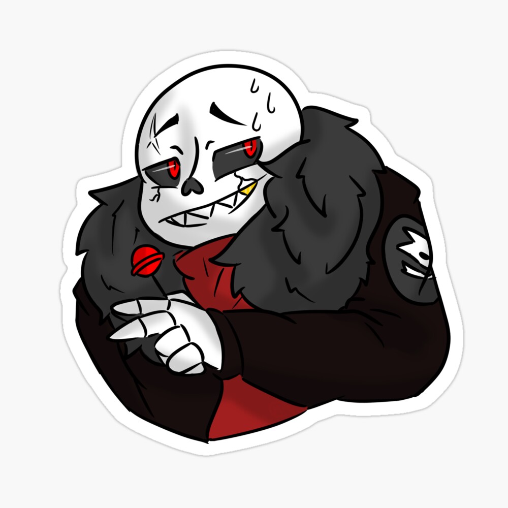 Underfell Sans Sticker