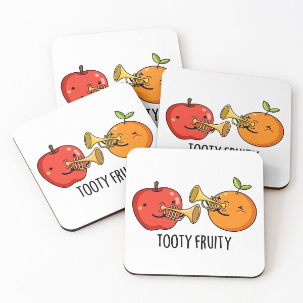 Item preview, Tooty Fruity Musician Funny Fruit Puns  designed and sold by punnybone.