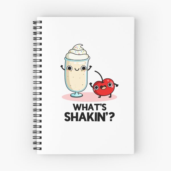 Item preview, What's Shakin Funny Milkshake Puns  designed and sold by punnybone.