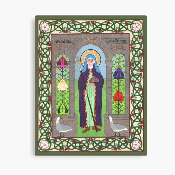 Item preview, Icon of St. Hilda designed and sold by David Raber.