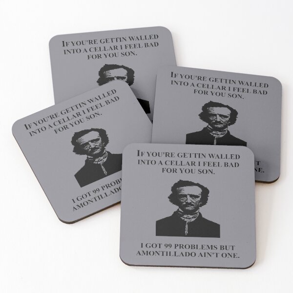 Item preview, Edgar Allan Poe Fan Poetry Reader Gift Poem Writer designed and sold by Creekman Designs.