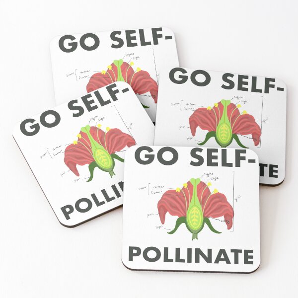 Item preview, Go self-pollinate  designed and sold by motherofgators.