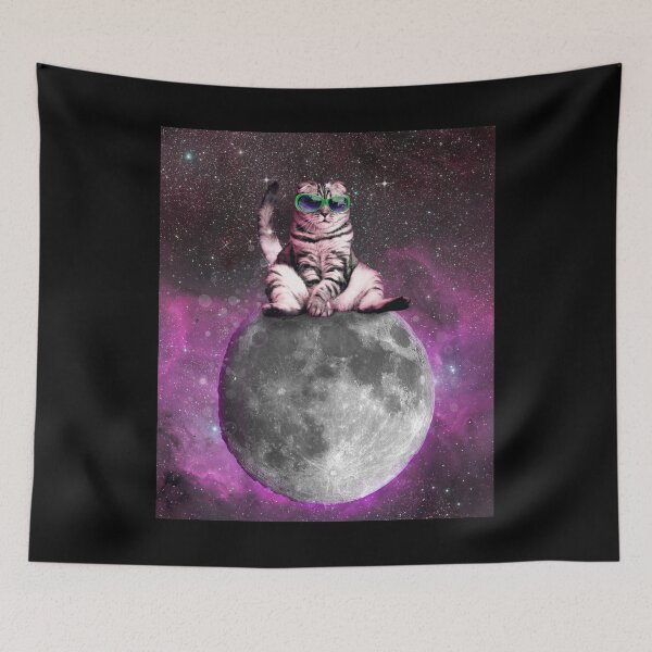 Item preview, cat nebula moon designed and sold by Scoopivich.