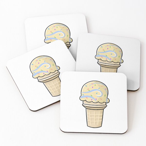 Item preview, Birthday Cake Ice Cream Cone designed and sold by sandradoodles.
