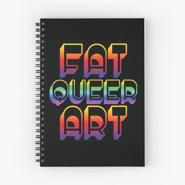 Item preview, Fat. Queer. Art.  designed and sold by Katy Maslow.