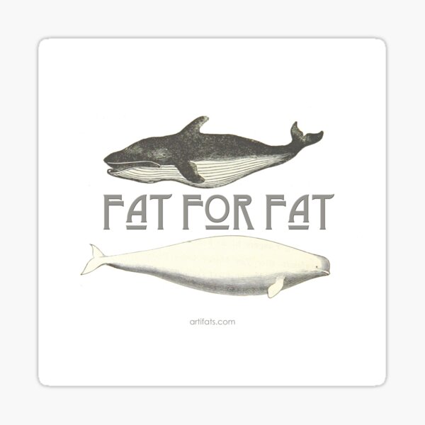 Fat4Fat Sticker