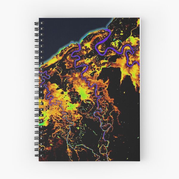 Item preview, Water of the Gulf Rivers - on Black designed and sold by Norman Mueller.