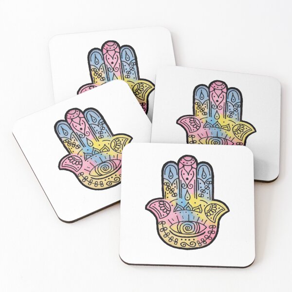 Aperçu de l'œuvre Hamsa Pastel créée et vendue par sayhi-kai.