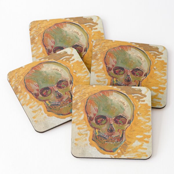 Item preview, Vintage Skull Painting by Van Gogh designed and sold by VintageArchive.