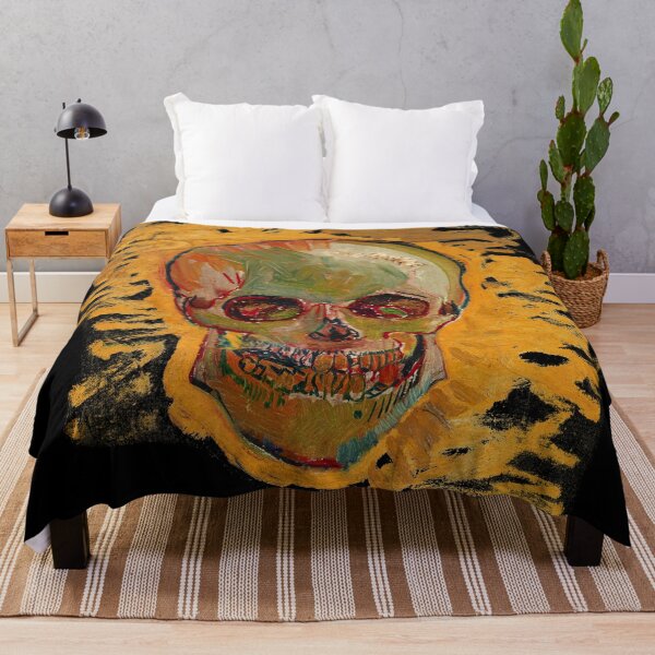 Item preview, Vintage Skull Painting by Van Gogh designed and sold by VintageArchive.