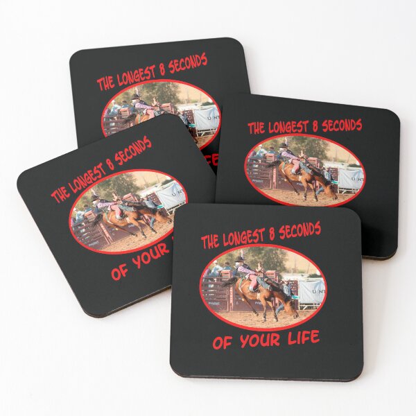 Item preview, Longest 8 Seconds Cowboy Rodeo,Bronc, designed and sold by smstees.