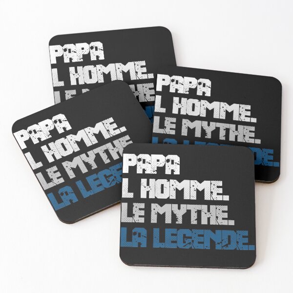 Item preview, Dad man the myth the legend urban typography vintage design gray and blue designed and sold by Sitamood.