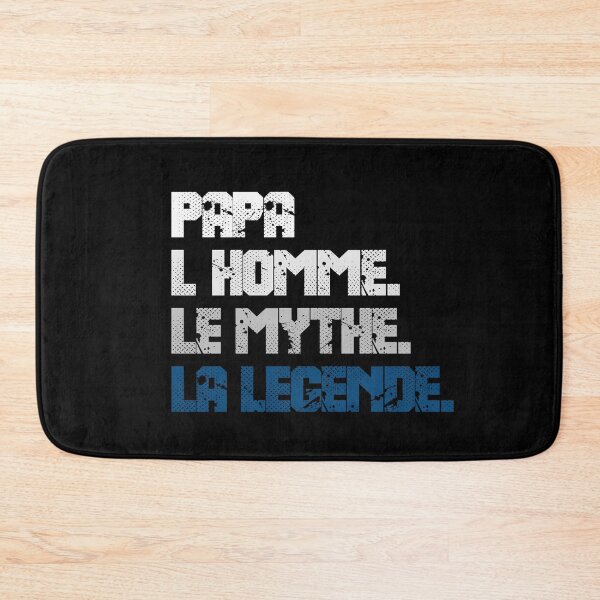 Item preview, Dad man the myth the legend urban typography vintage design gray and blue designed and sold by Sitamood.