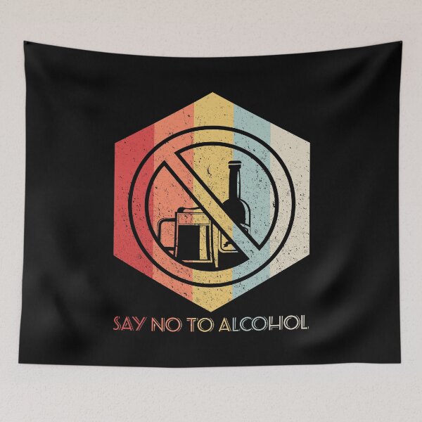 Item preview, Say no to alcohol Be clean and dry drink water and mocktails designed and sold by NeXore.