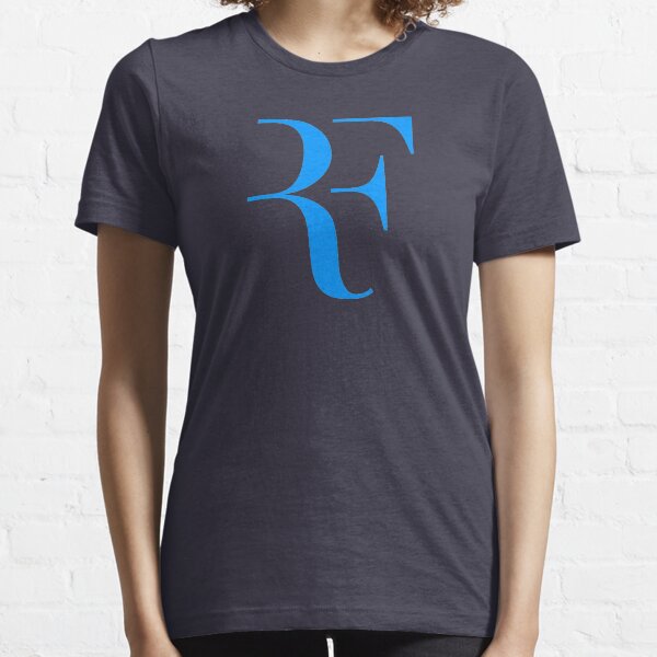 Roger Federer Logo Tok Blau Essential T-Shirt