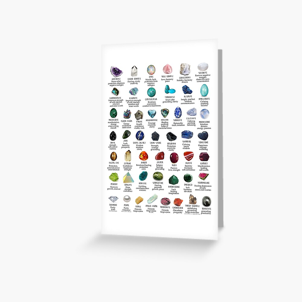 Minerals And Gems Magnet