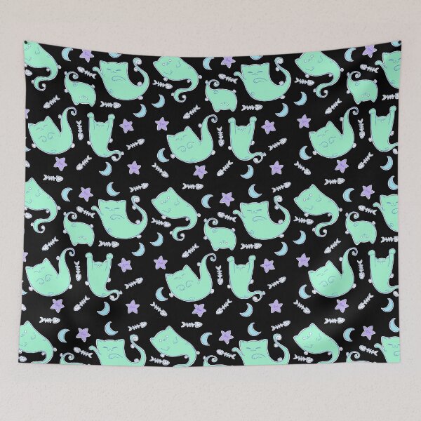 Item preview, Purrrring Poltergeist designed and sold by missbonekitty.