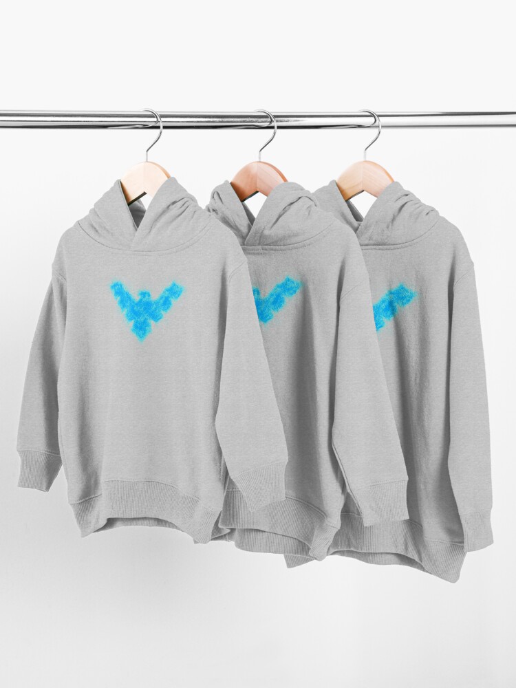 Alternate view of Nightwing Toddler Pullover Hoodie
