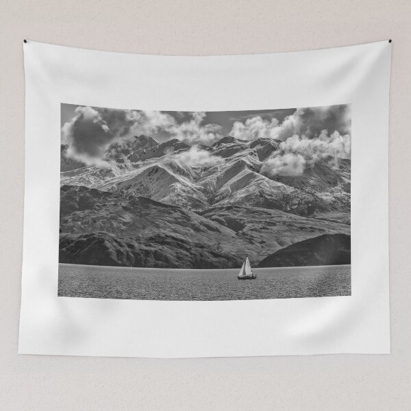 Item preview, Yacht on Lake Wanaka designed and sold by Charles Kosina.