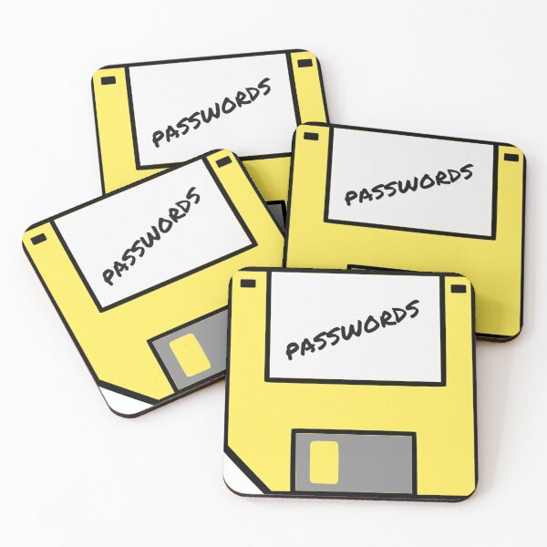 Item preview, Passwords Floppy Disk designed and sold by Hackmethod.