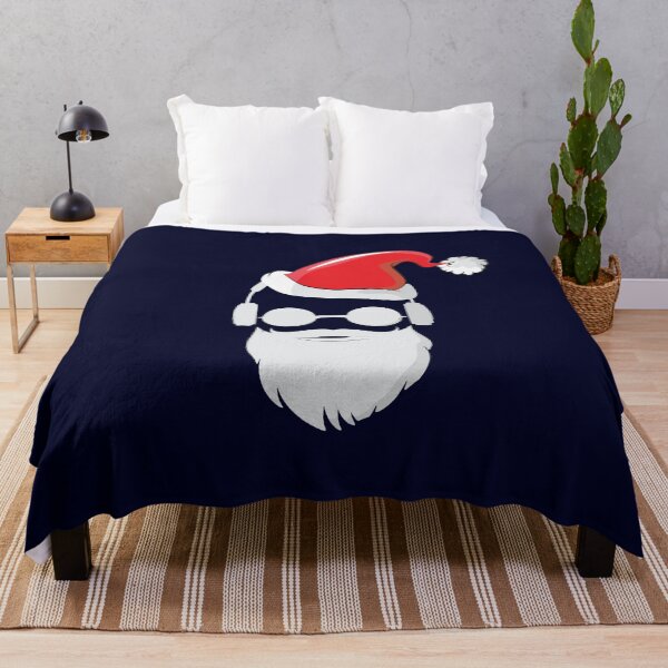 Item preview, Funny Hipster Santa Claus Beard Sunglasses Headphones Gift designed and sold by peter2art.