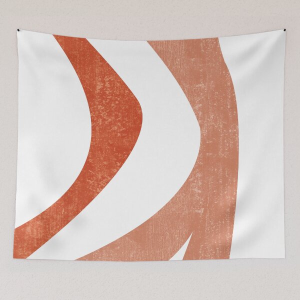 Item preview, Terracotta Art Print 5 - Terracotta Abstract - Modern, Minimal, Contemporary Print - Burnt Orange designed and sold by Studio Grafiikka.