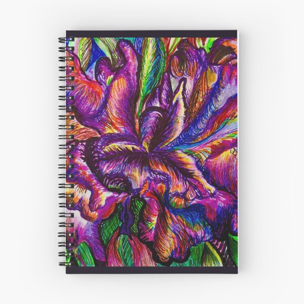 Item preview, Purple Iris Unfolds designed and sold by 2MagicDenise.