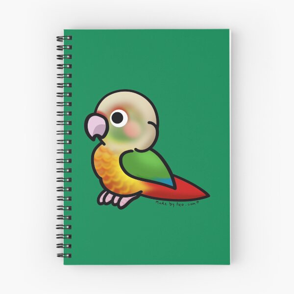 Item preview, Pineapple Green Cheek Conure! designed and sold by MadebyAeo.
