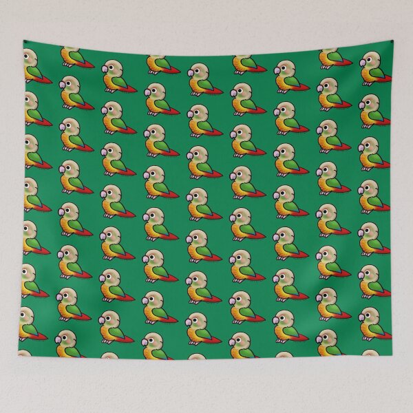 Item preview, Pineapple Green Cheek Conure! designed and sold by MadebyAeo.