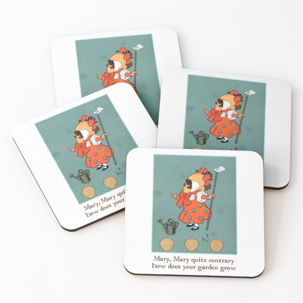 Item preview, MARY, MARY QUITE CONTRARY (#2 with text) designed and sold by johndhalsted.