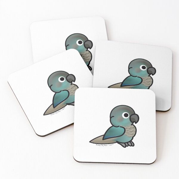 Item preview, Turquoise Green Cheek Conure! designed and sold by MadebyAeo.