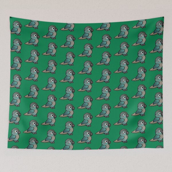Item preview, Turquoise Green Cheek Conure! designed and sold by MadebyAeo.