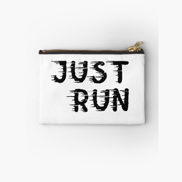 Item preview, Motivational Inspirational and Positive quote -  Just run typography text art by Word Fandom - wordfandom designed and sold by Kerry Pritchard.