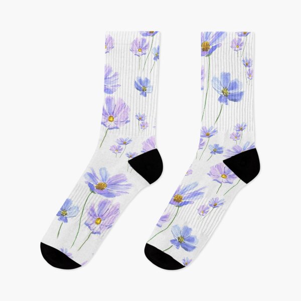 Item preview, purple cosmos pattern designed and sold by ColorandColor.