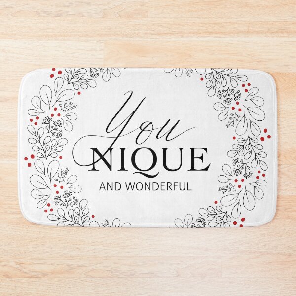 Item preview, Inspirational lettering leaf and berry floral wreath designed and sold by HannaPaulina.