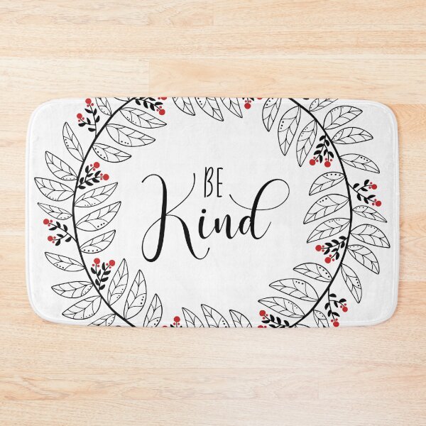 Item preview, Inspirational lettering leaf and berry floral wreath designed and sold by HannaPaulina.