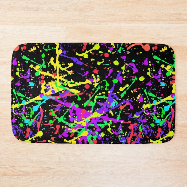 Item preview, Bright abstract colorful splashes seamless pattern designed and sold by Kioto.