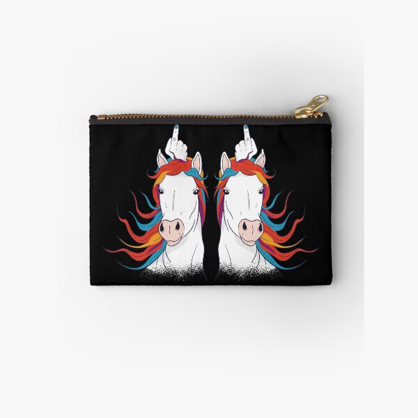 Item preview, Unicorn couple with middle finger. designed and sold by emphatic.