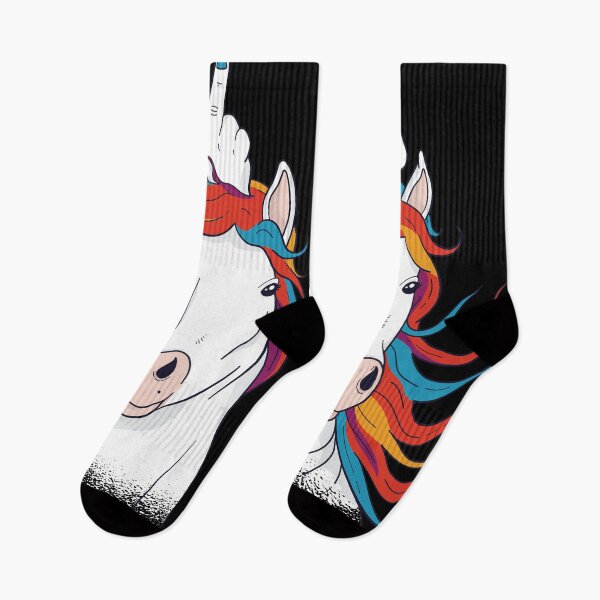 Item preview, Unicorn couple with middle finger. designed and sold by emphatic.