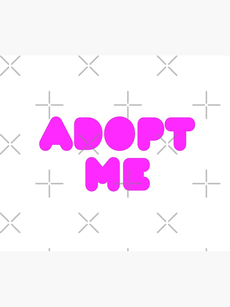 "Adopt me" Throw Blanket by ZimboZimbo Redbubble