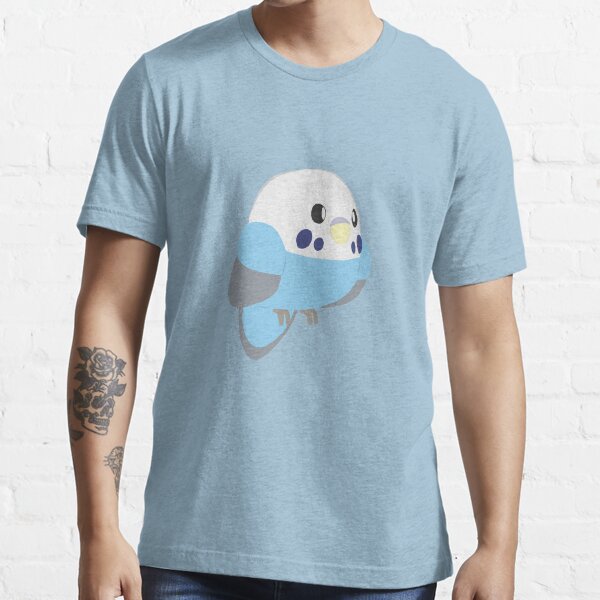 Blue Budgie Parakeet 2D Essential T-Shirt
