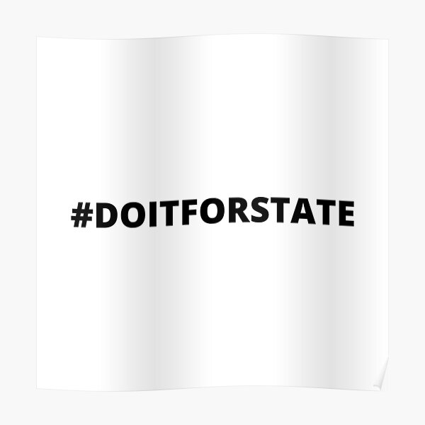 Doitforstate Difs Poster By Lukassfr Redbubble