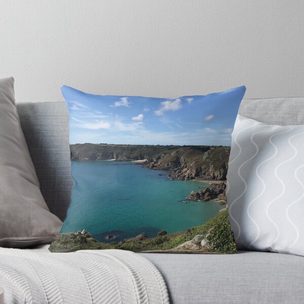 Jersey & Guernsey - Saints Bay Throw Pillow