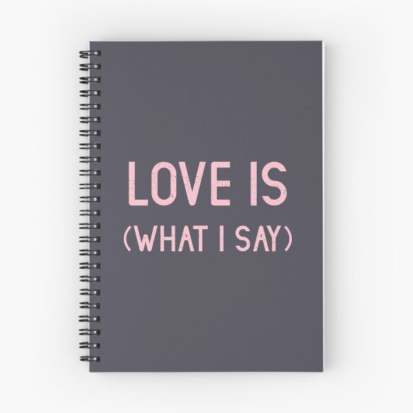 Item preview, Love Is (What I Say), pink designed and sold by perezzzoso.