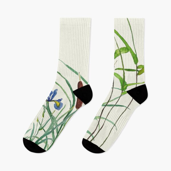 Item preview, green plants by the pond side  designed and sold by ColorandColor.