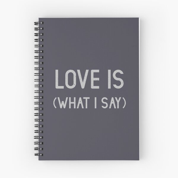 Item preview, Love Is (What I Say), silver designed and sold by perezzzoso.