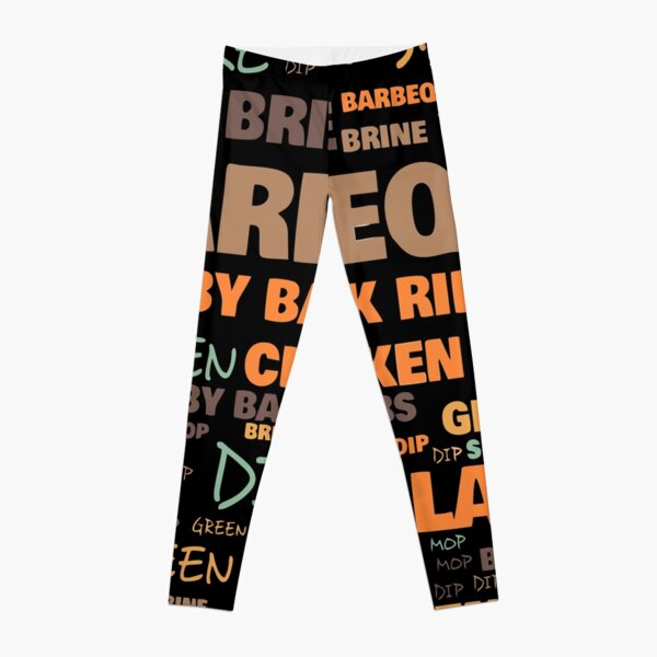 Barbeque Terminology - Commonly Used Barbeque Terms Leggings